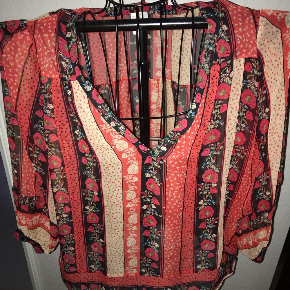 Ella Moss chiffon blouse